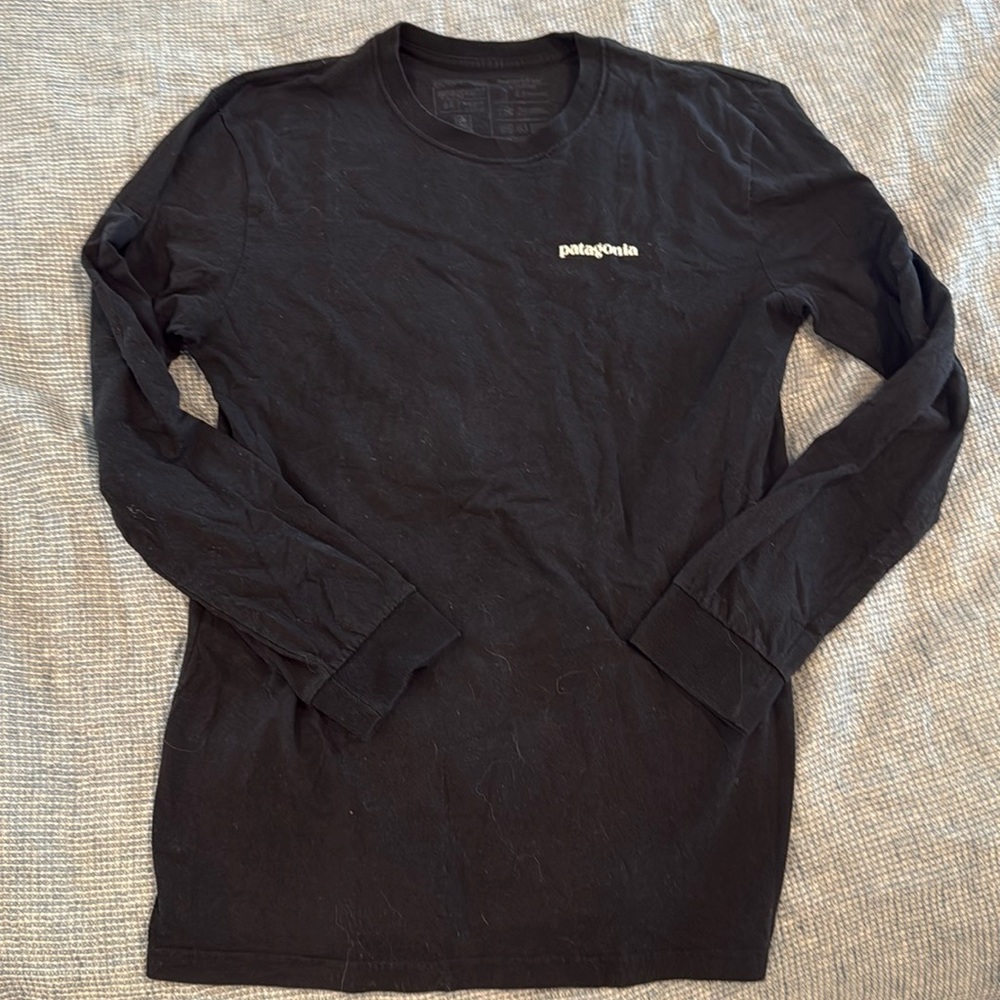 Patagonia Black Long Sleeve Tee
